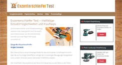 Desktop Screenshot of exzenterschleifertest.net